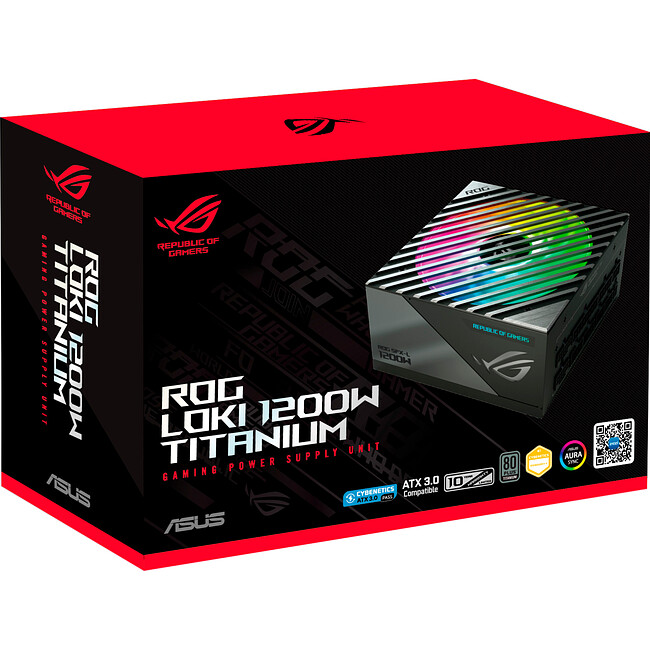 Блок питания ASUS ROG-LOKI-1200T-SFX-L-GAMING (90YE00N0-B0NA00)