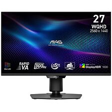 Монитор MSI MAG 274QPF X30MV Black (9S6-3CF09H-028)