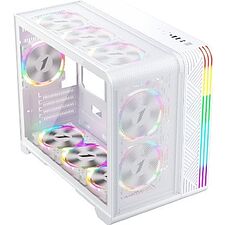 Корпус 1stPlayer VT6 без БП White (VT6-WH-3F7-W)