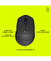 Мышь Logitech Wireless Mouse M280 Black (910-004287)