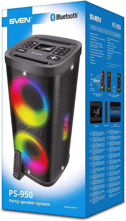 Колонка для вечеринок Sven PS-950 (SV-022396)