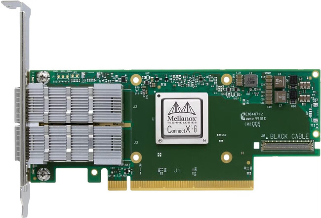 Сетевая карта Mellanox MCX653106A-ECAT