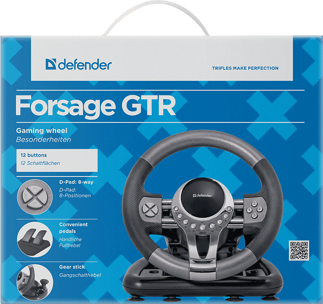 Руль Defender Forsage GTR (64367)