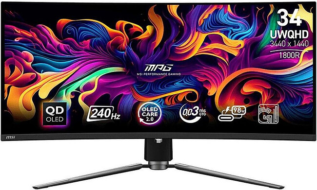 Монитор MSI MPG 341CQPX черный (9S6-3DD04T-036)