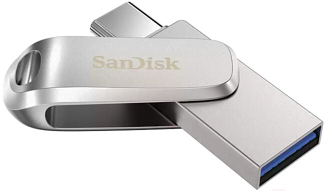 USB Flash-накопитель SanDisk Ultra Dual Drive Luxe USB Type-C 128GB (SDDDC4-128G-G46)