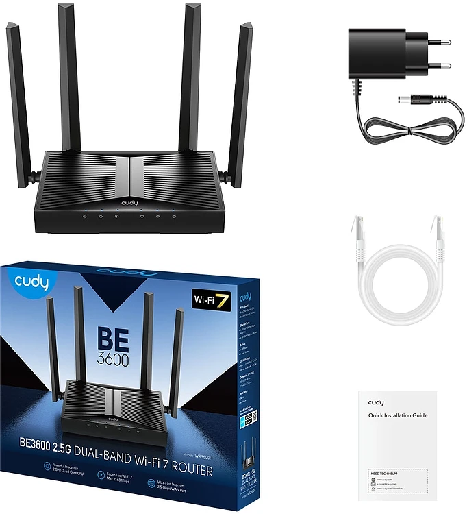 Маршрутизатор Cudy WR3600H