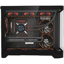 Корпус 1stPlayer UV6 без БП Black (UV6-BK-2FC7R-1FC7)
