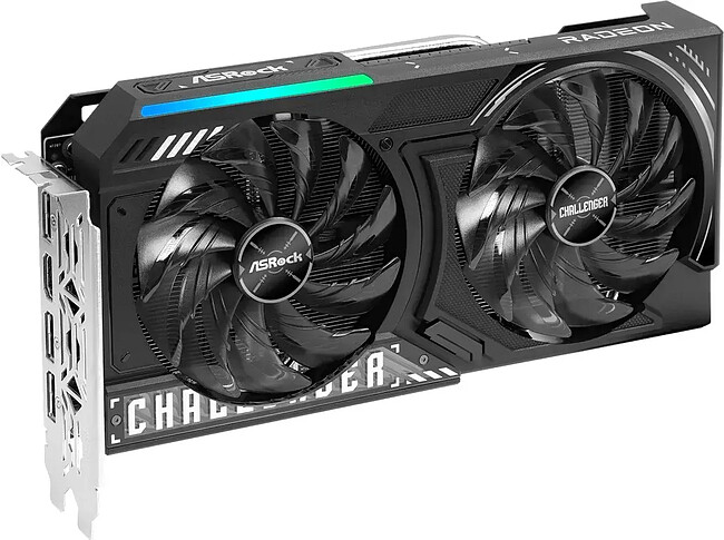 Видеокарта ASRock RX 7650 GRE Challenger 8GB OC (RX7650GRE CL 8GO)