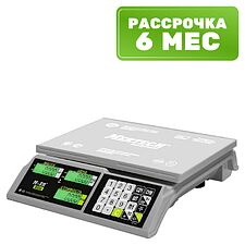 Весы торговые Mertech M-ER 326AC-32.5 серый (3041)