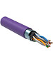 Кабель витая пара ITK LC1-C604-326 305м фиолетовый