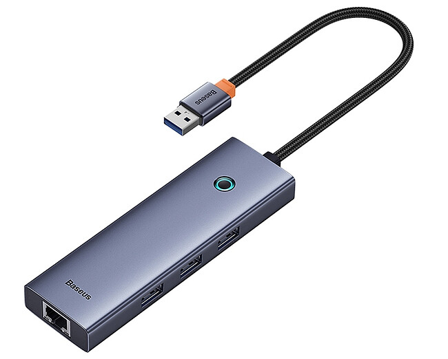 USB-хаб Baseus BS-OH109 Space Grey (B0005280A813-01)