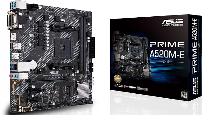 Материнская плата ASUS Prime A520M-E/CSM (90MB1510-M0EAYC)