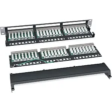 Патч-панель Cabeus PLHD-48-CAT.6-SH-DUAL IDC-1U