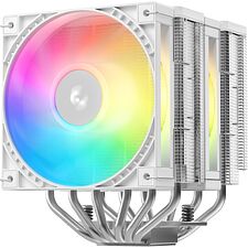 Кулер для процессора DeepCool AG620 G2 WH ARGB белый (R-AG620-WHAMMG2-G)