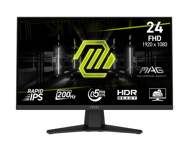 Монитор MSI MAG 244F Black (9S6-3BC41H-011) Монитор MSI MAG 244F Black (9S6-3BC41H-011)