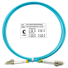 Шнур оптический Cabeus FOP-50-LC-LC-1,5m