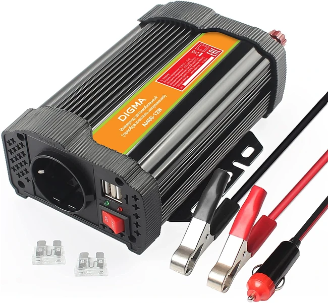 Автоинвертор Digma AI400-12W