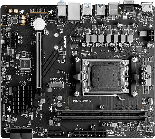 Материнская плата MSI Pro B650M-E