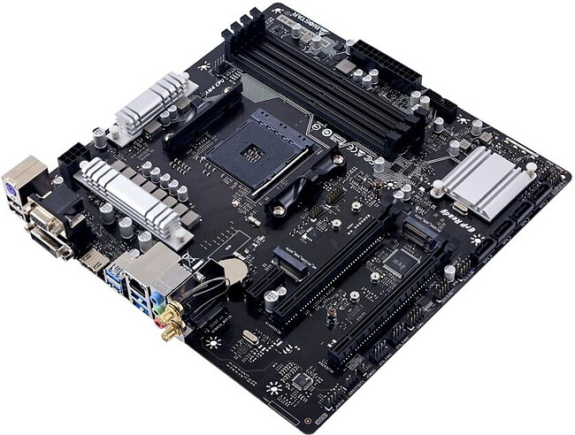 Материнская плата Biostar B550MX E Pro DDR4