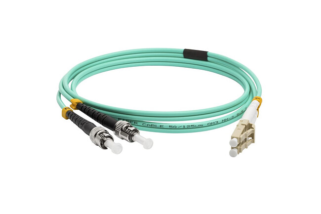 Патч-корд Lanmaster LAN-2LC-2ST/OM3-1.0 Патч-корд Lanmaster LAN-2LC-2ST/OM3-1.0