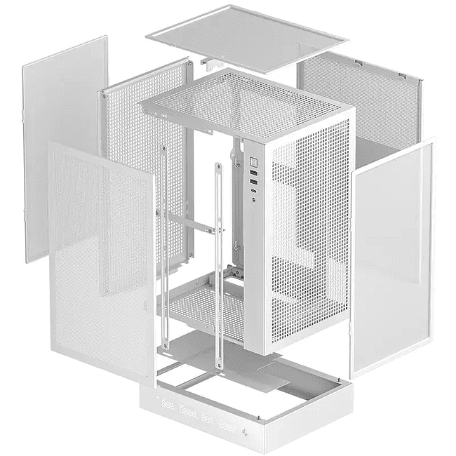 Корпус DeepCool CH170 Digital WH без БП (R-CH170-WHNPI0D-G-1)