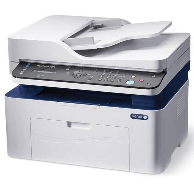 МФУ Xerox WorkCentre WC3025NI (3025V_NI) белый/синий