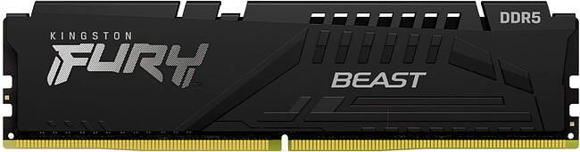 Оперативная память Kingston Fury Beast DDR5 2x8GB 5600MHz (KF556C36BBEK2-16)
