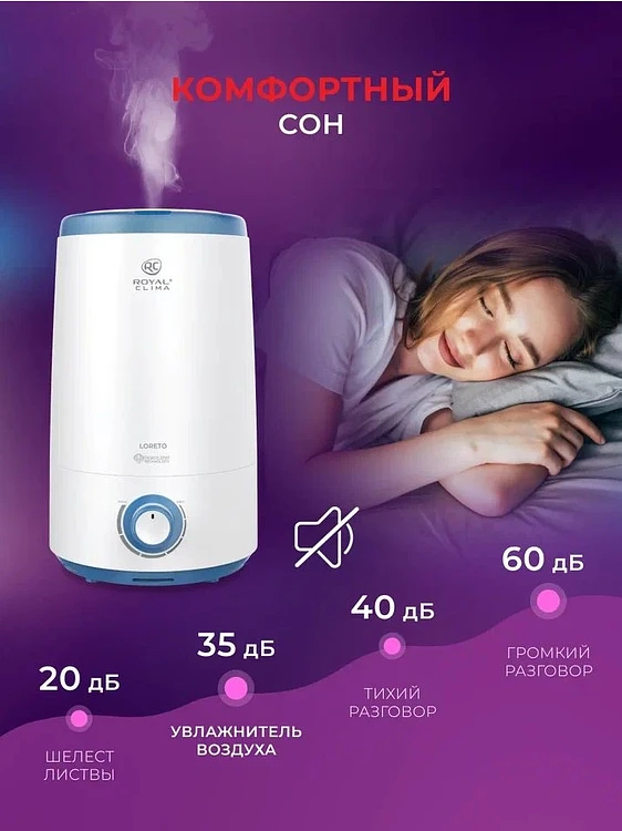 Увлажнитель воздуха Royal Clima RUH-LT300/3.5M-BU