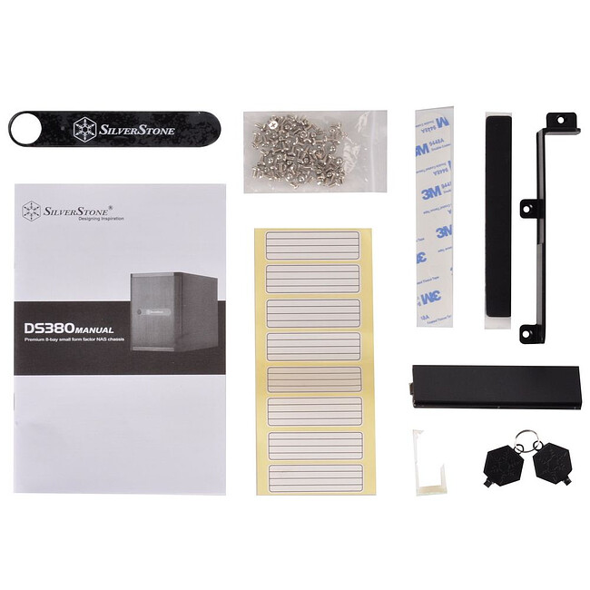 Корпус SilverStone SST-DS380B без БП (G49DS380B000020)