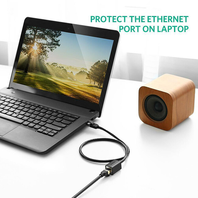 Патч-корд UGREEN NW112-11281 Black (11281)