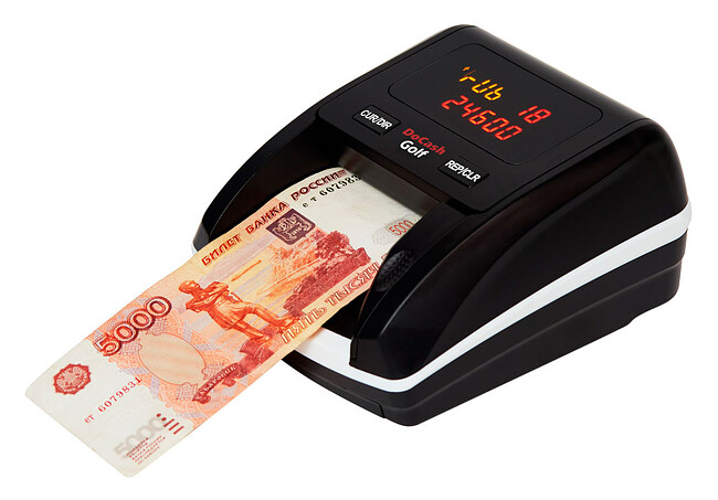 Детектор банкнот DoCash Golf (12954)