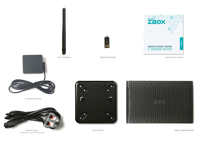 Компьютер Zotac ZBOX-CI669NANO-BE