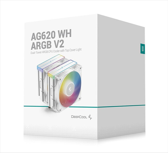Кулер для процессора Deepcool AG620 WH ARGB V2 (R-AG620-WHAMMN-GJD)