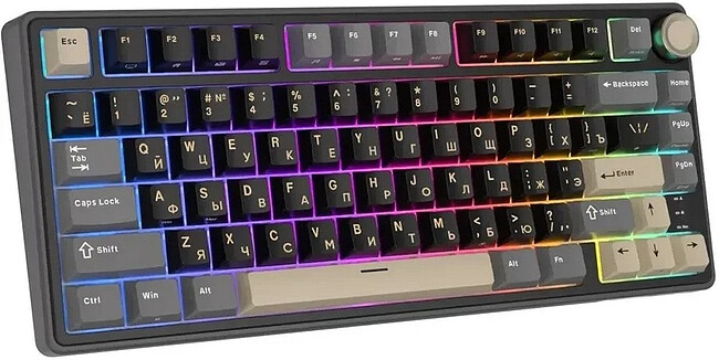 Клавиатура Royal Kludge R75 K Silver switch/Phantom