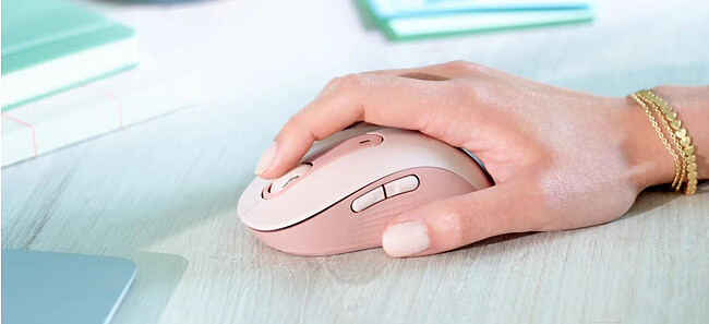 Мышь Logitech M650L Signature Bluetooth Mouse White (910-006238)