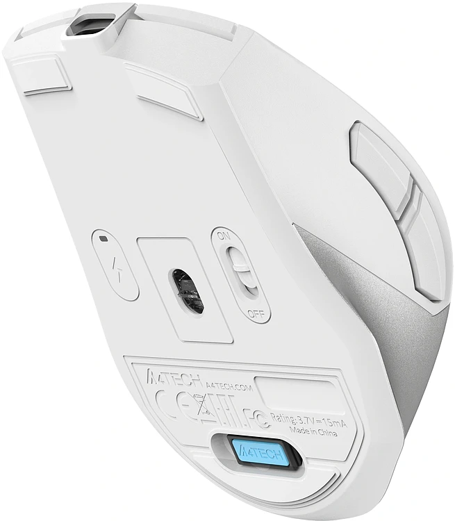 Мышь A4Tech Fstyler FG45CS Air 2 Silver White