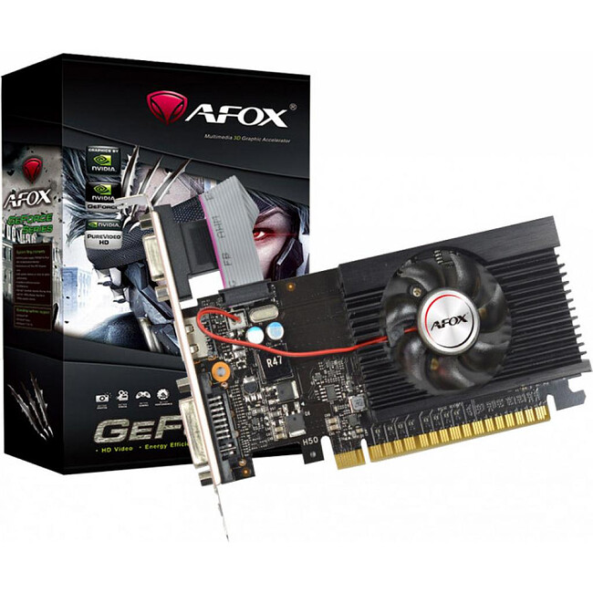 Видеокарта AFOX GeForce GT 710 2GB GDDR3 Retail (AF710-2048D3L5-V3)