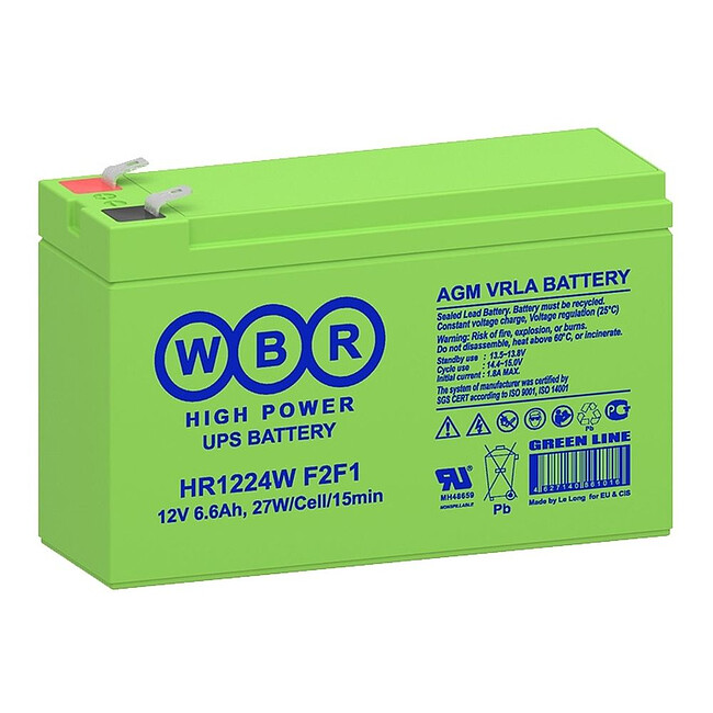 Аккумулятор для ИБП WBR HR1224W F2