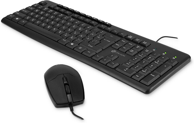 Набор периферии Oklick S650 черный (1875246)