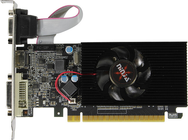 Видеокарта Sinotex Ninja GeForce GT 610 1GB GDDR3 (NK61NP013F)