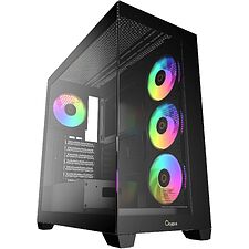 Корпус Ocypus Gamma C72 BK ARGB ATX без БП (Gamma-C72-BKD400XX-GL)
