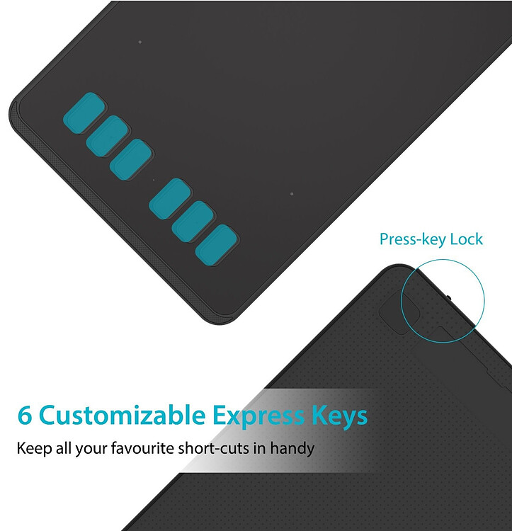 Графический планшет Huion Inspiroy (H640P)