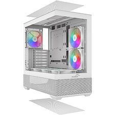 Корпус Sama V40 WH без БП белый (V40-WHADA6X1-GL)