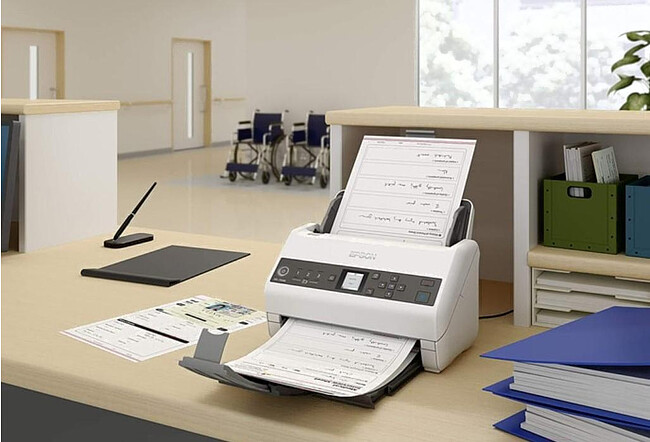 Сканер Epson WorkForce DS-730N (B11B259401)