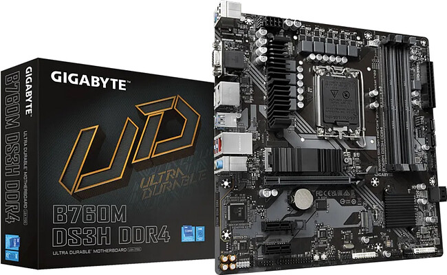 Материнская плата GigaByte B760M DS3H DDR4 rev. 1.0