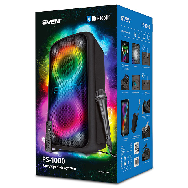 Колонка для вечеринок Sven PS-1000 (SV-022686)