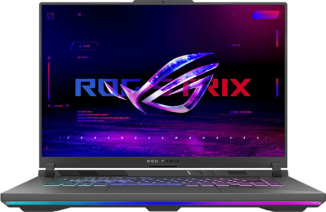 Ноутбук Asus ROG Strix G16 G614PP-TS206 Grey (90NR0L68-M009F0)
