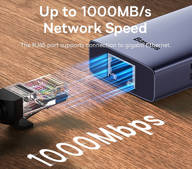 USB-хаб Baseus BS-OH109 Space Grey (B0005280A813-01)