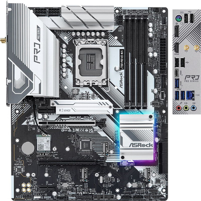 Материнская плата ASRock Z790 Pro RS WiFi DDR5