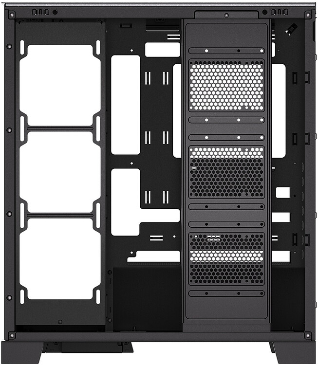 Корпус Sama V50 BK черный (V50-BKADA4X1-GL)
